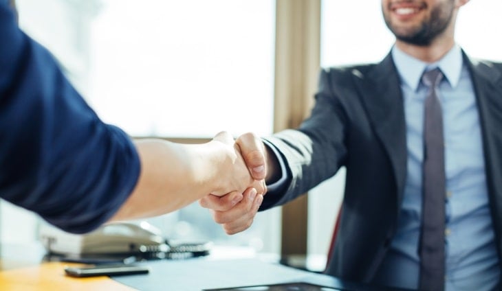 Business Interaction Handshake | MarketSource