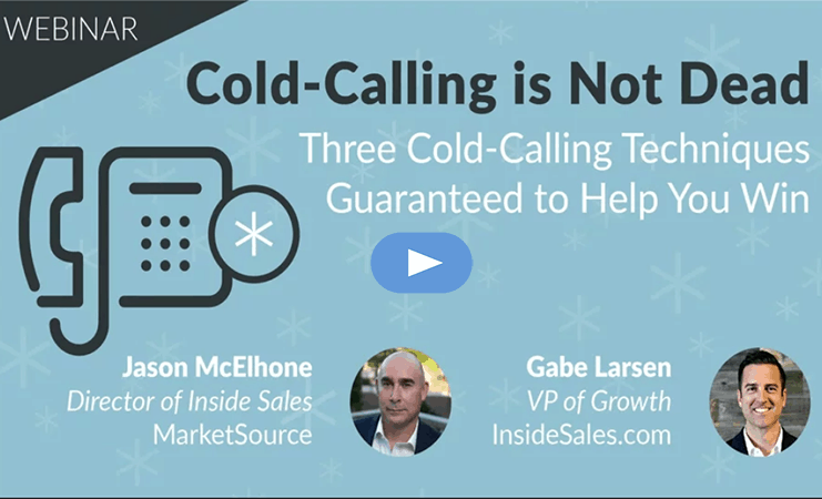 Webinar: Cold Calling Is Not Dead