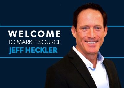 Welcome Jeff Heckler