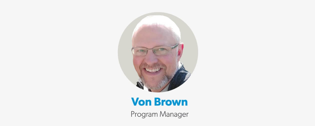 MarketSource Employee Spotlight headshot of Von Brown