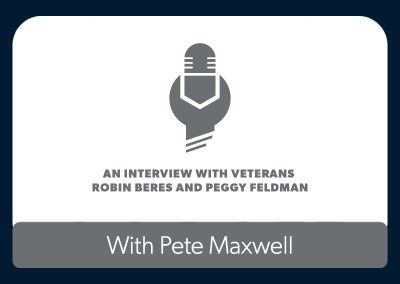 Podcast: An Interview with Veterans Robin Beres (Retired Chief Petty Officer) and Peggy Feldmann (Retired Navy Captain)
