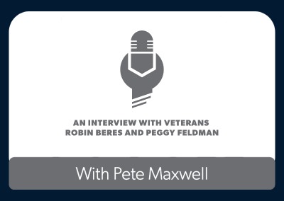 Podcast: An Interview with Veterans Robin Beres (Retired Chief Petty Officer) and Peggy Feldmann (Retired Navy Captain)