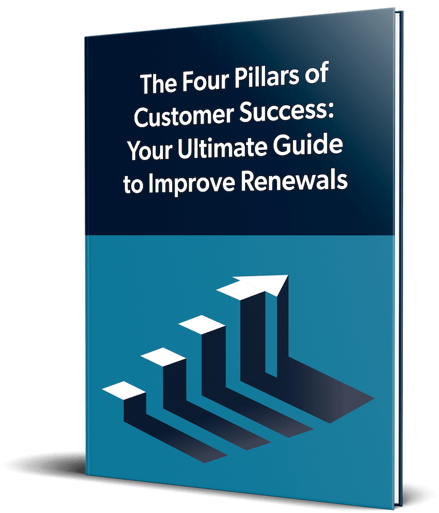 Book cover of The Four Pillars of Customer Success