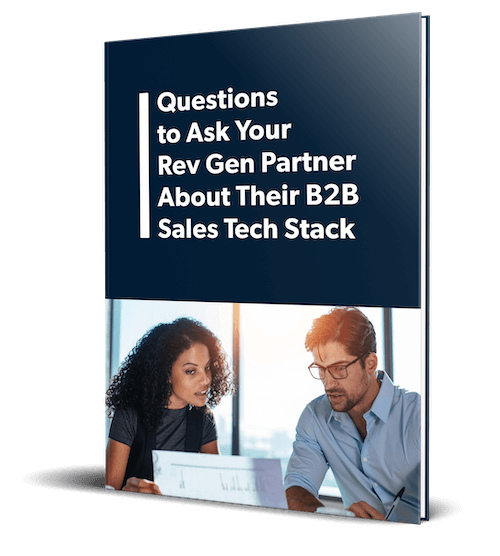 Questions to Ask Your Rev Gen Partner book cover