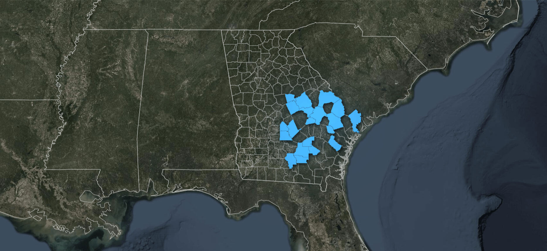 Map highlighting distinct lifestyles and behavior patterns